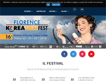 Tablet Screenshot of koreafilmfest.com
